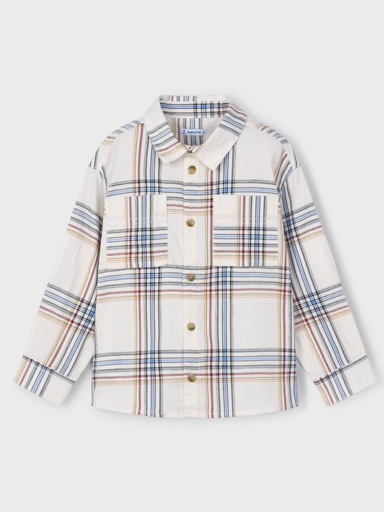 Long Sleeve Multi Checked Shirt
