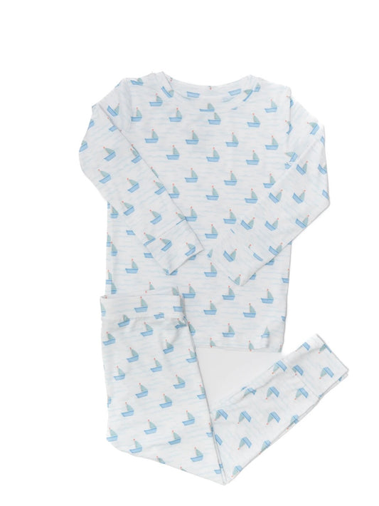 Sailboats Pajama Set