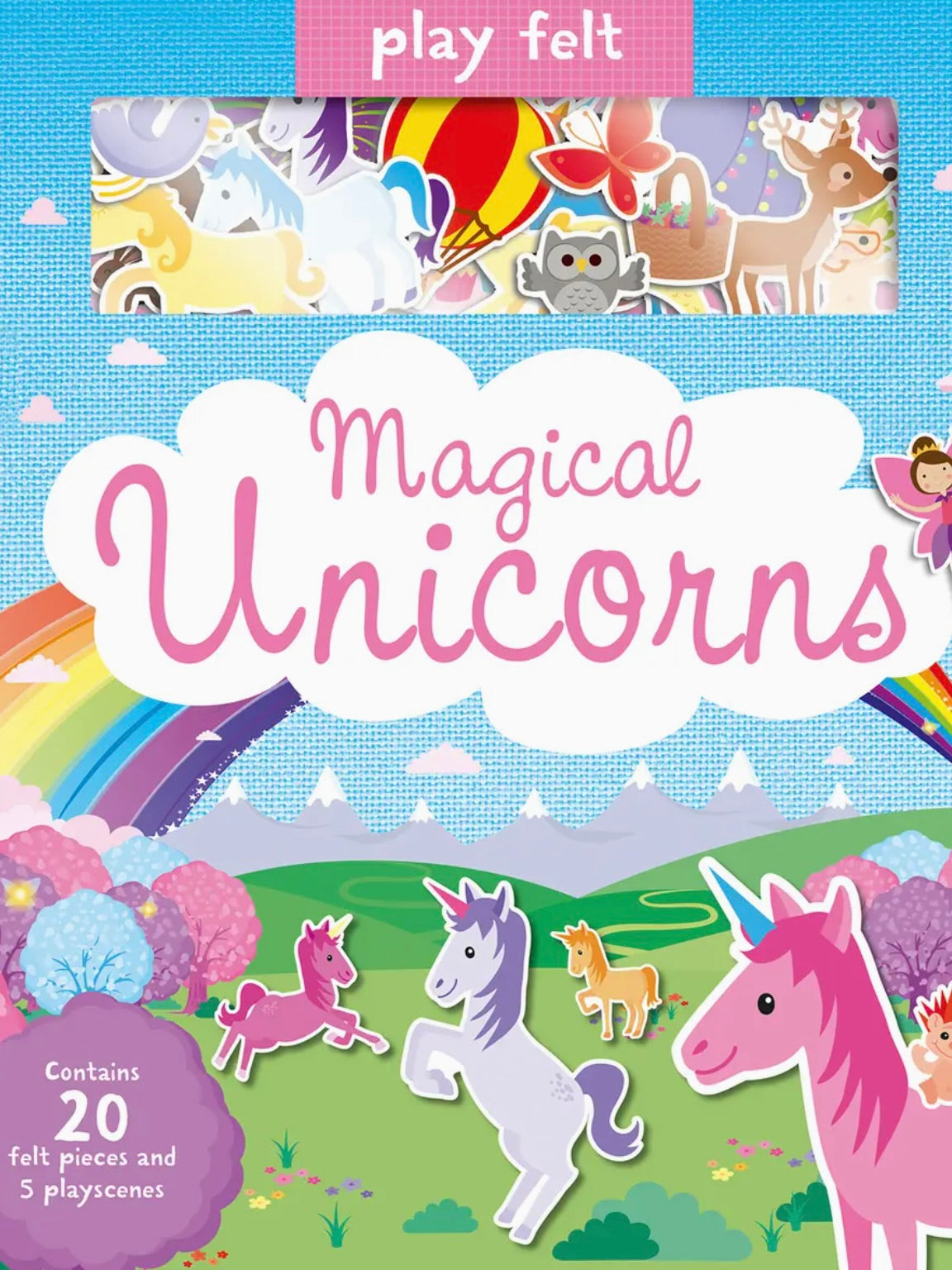 Play Felt Set - Magical Unicorns
