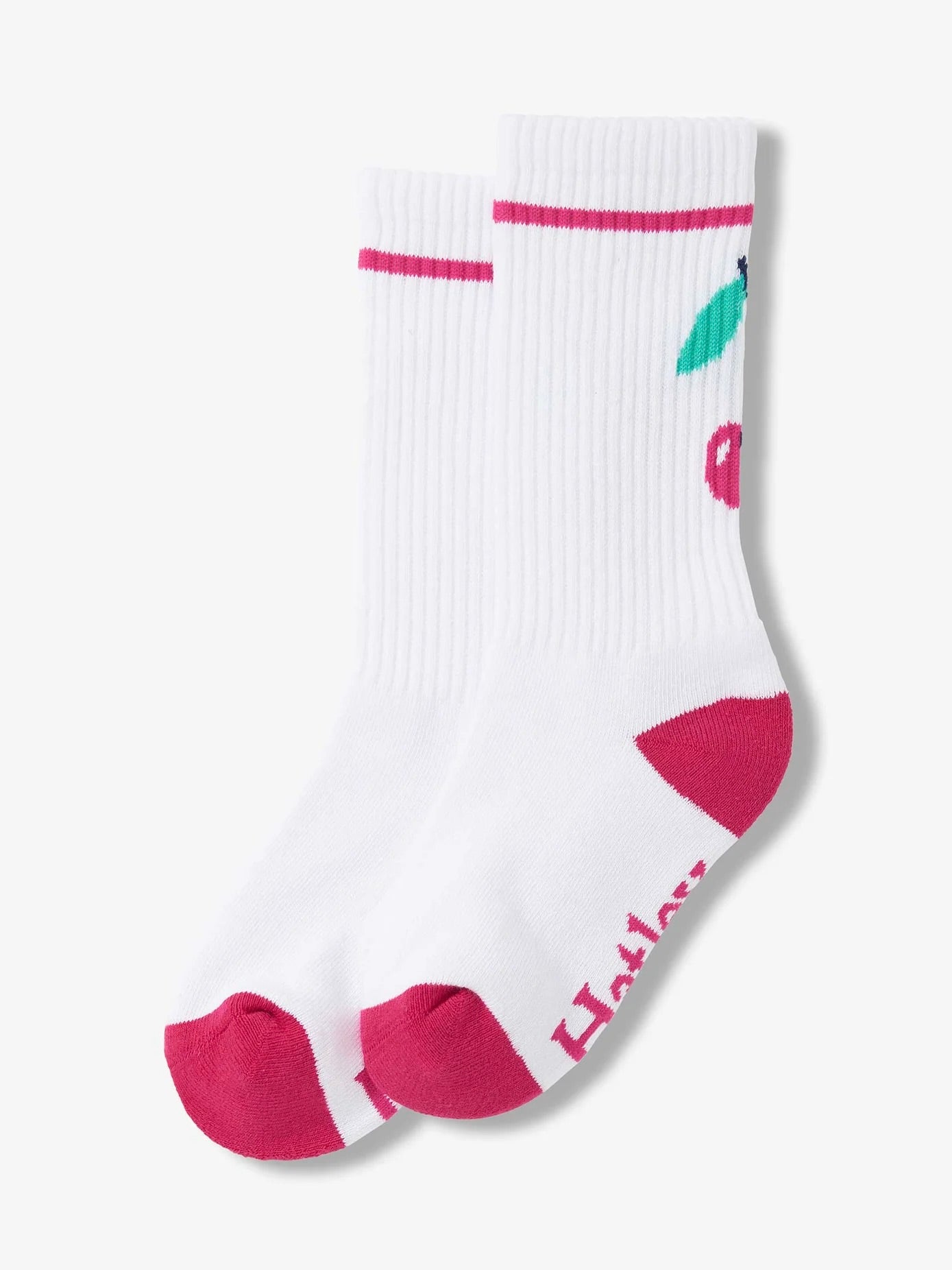 Double Cherry Tube Socks
