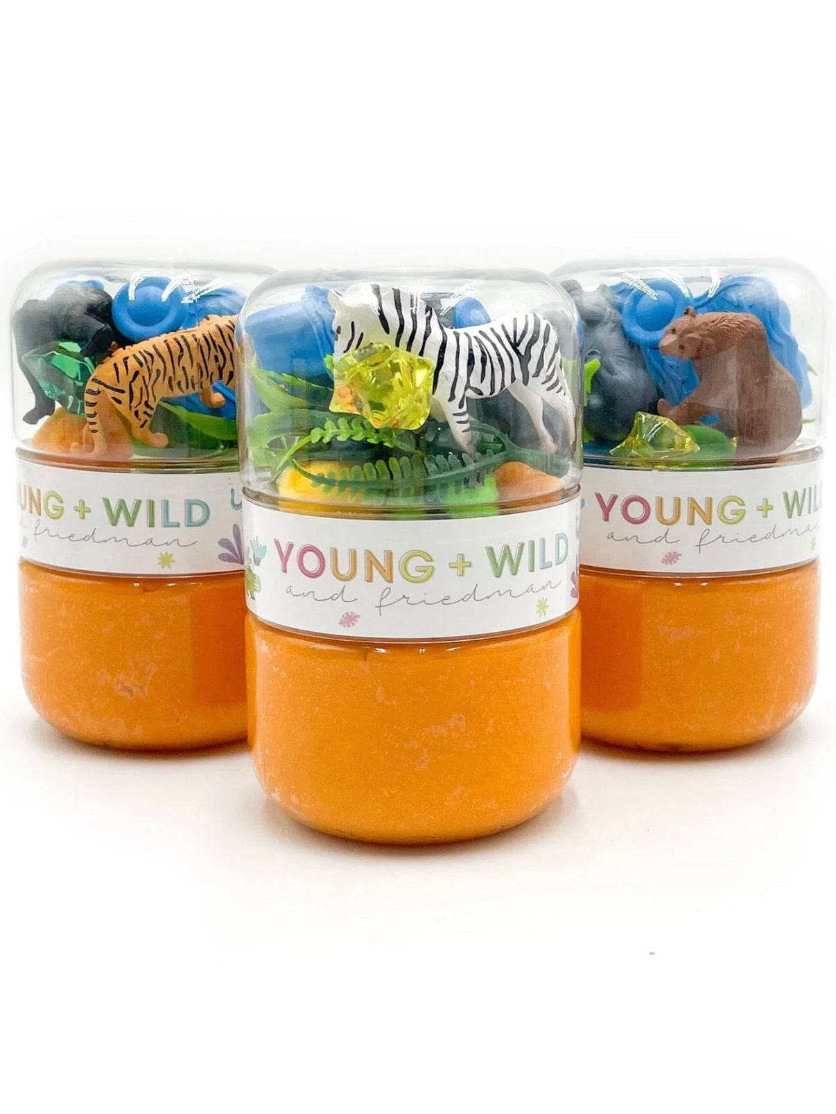 Grab & Go Dough Jar - Zoo