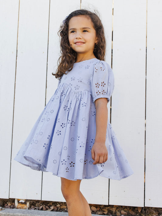 Periwinkle Rose Dress