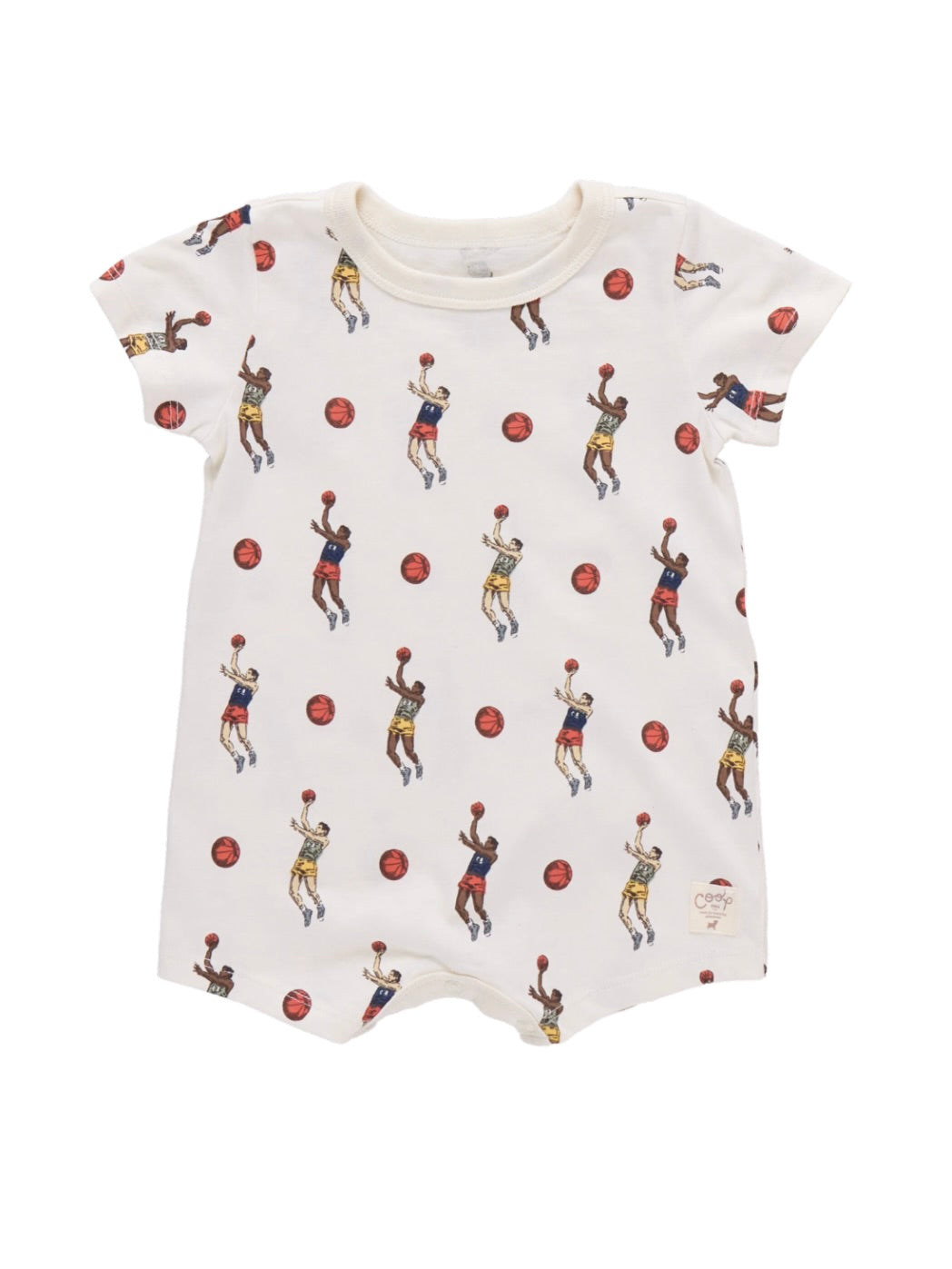 Basketball Coop Baby Adventure Romper