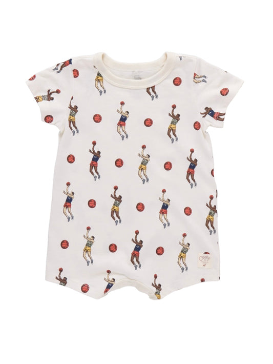 Basketball Coop Baby Adventure Romper