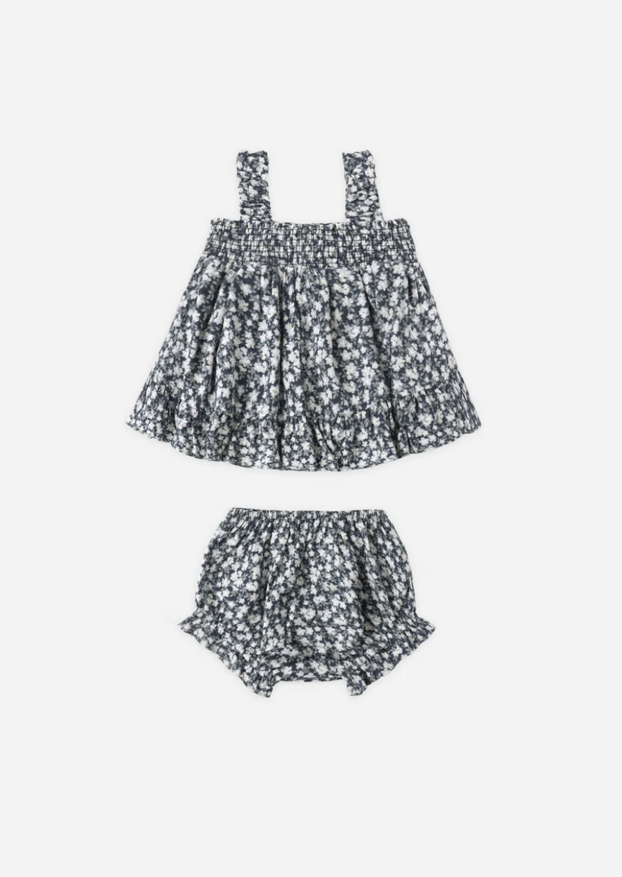 Navy Floral Lala Set