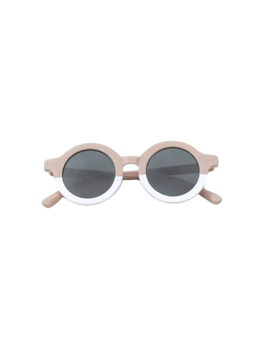 Kids Fashion Sunglasses - Brown Two Tone