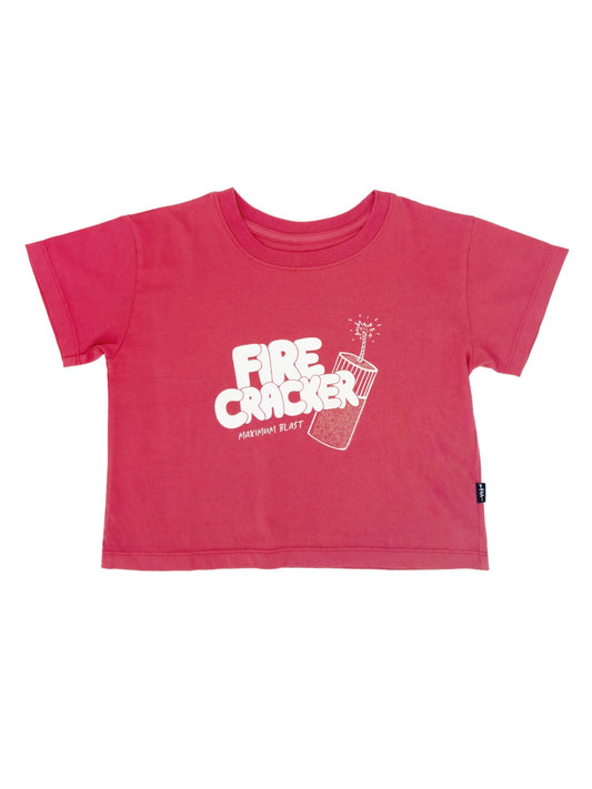 Firecracker Crop Tee