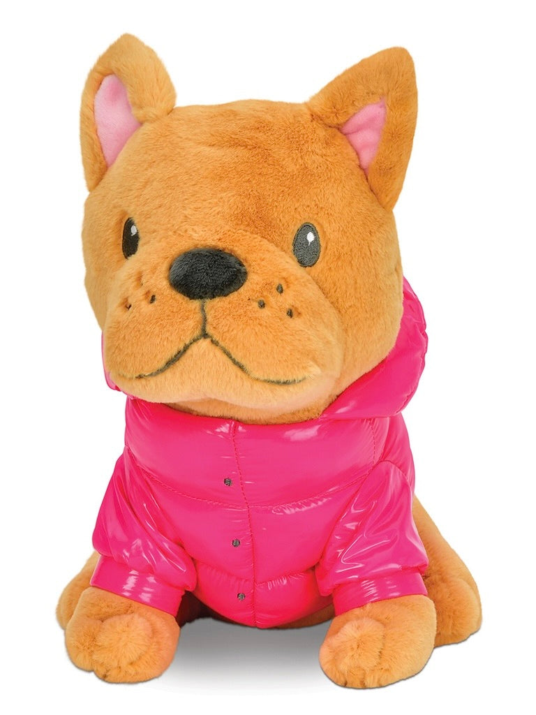 Dog in a Puffer Plushie