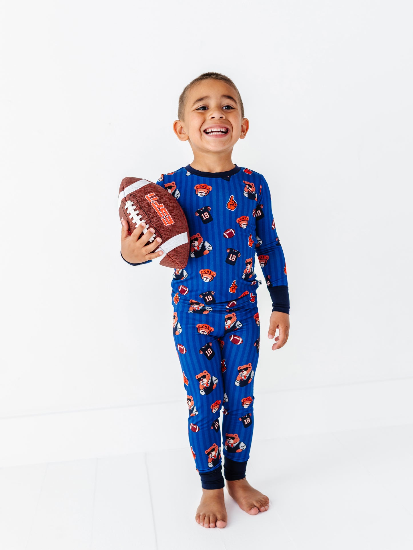 Chicago Football Kids Pajamas