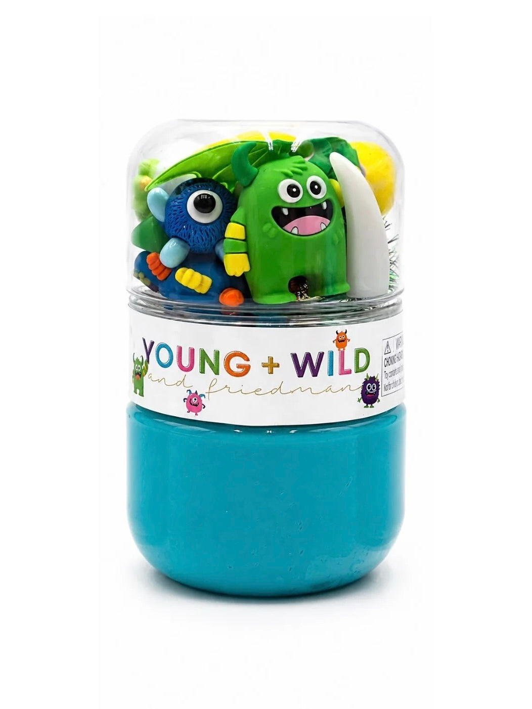 Grab & Go Dough Jar - Colorful Monster