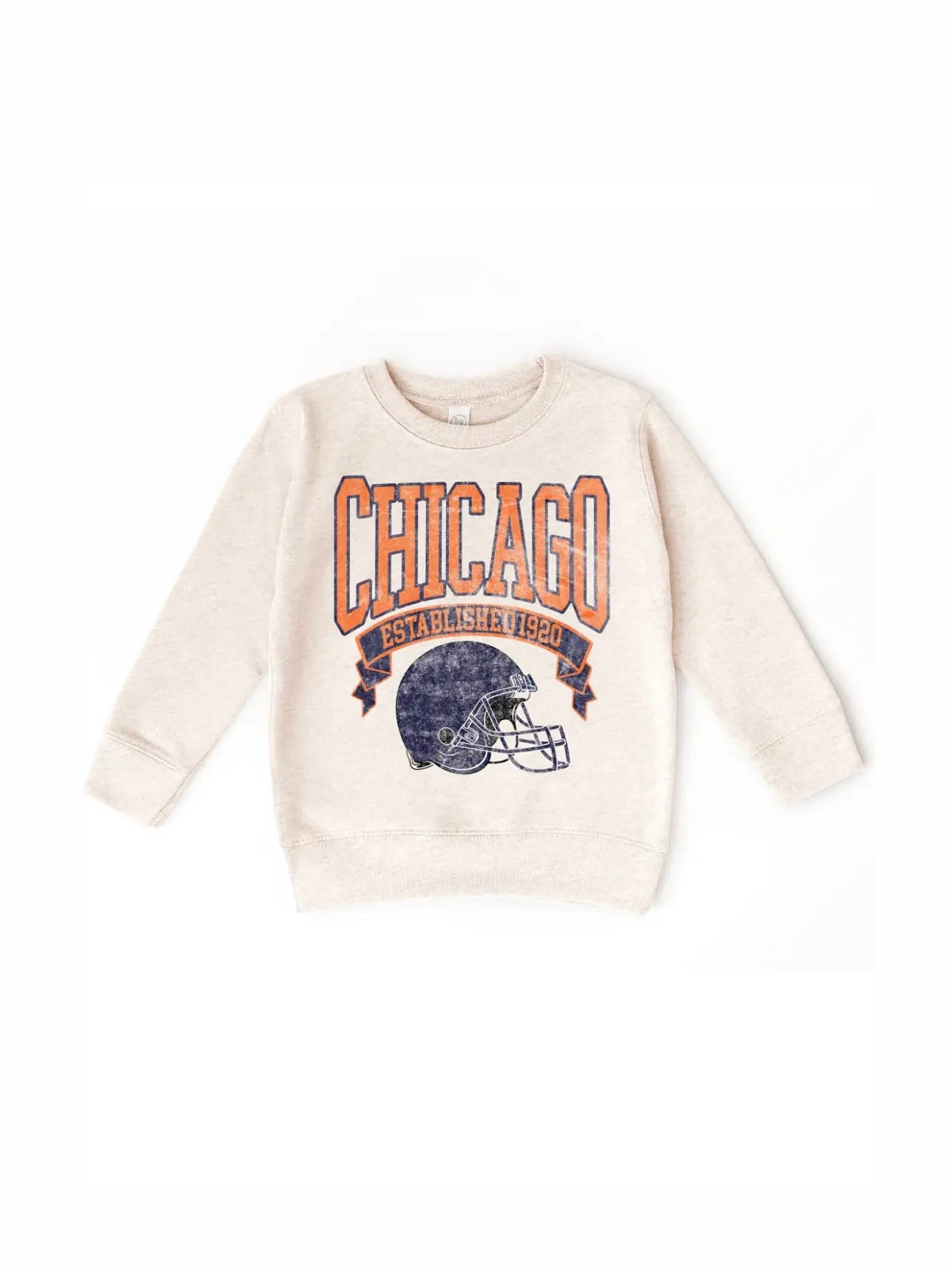 Chicago Football Helmet Crewneck