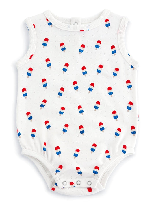 Pointelle Dune Bubble - Popsicle