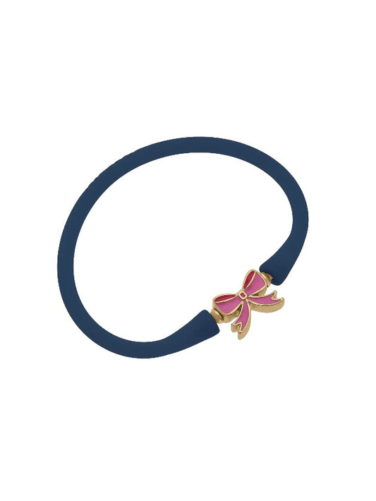Bali Children's Bow Bracelet - Navy