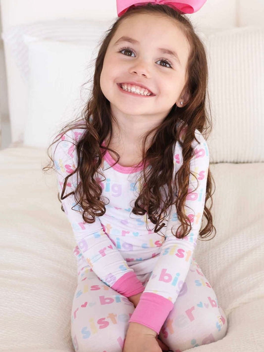 Big Sister Two Piece Pajama Set