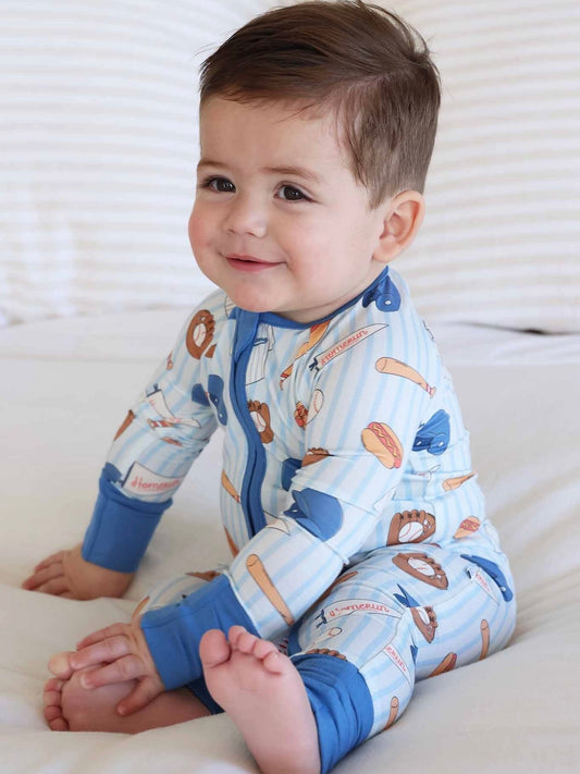 Ballpark Bros Convertible Zip Romper