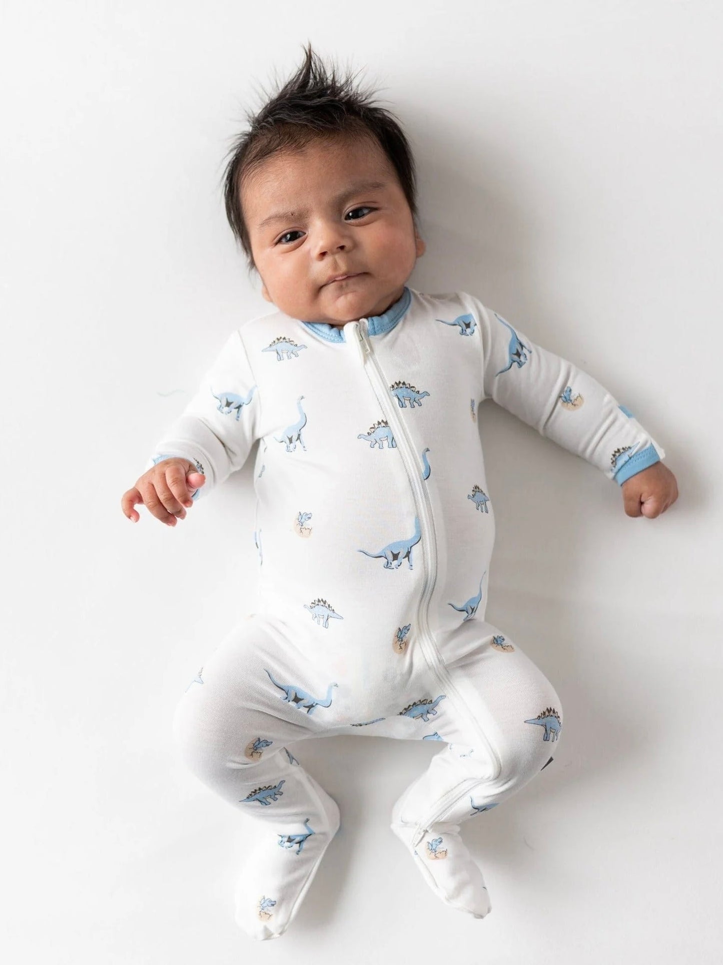 Kyte Baby Zippered Bamboo Footie- Jurassic