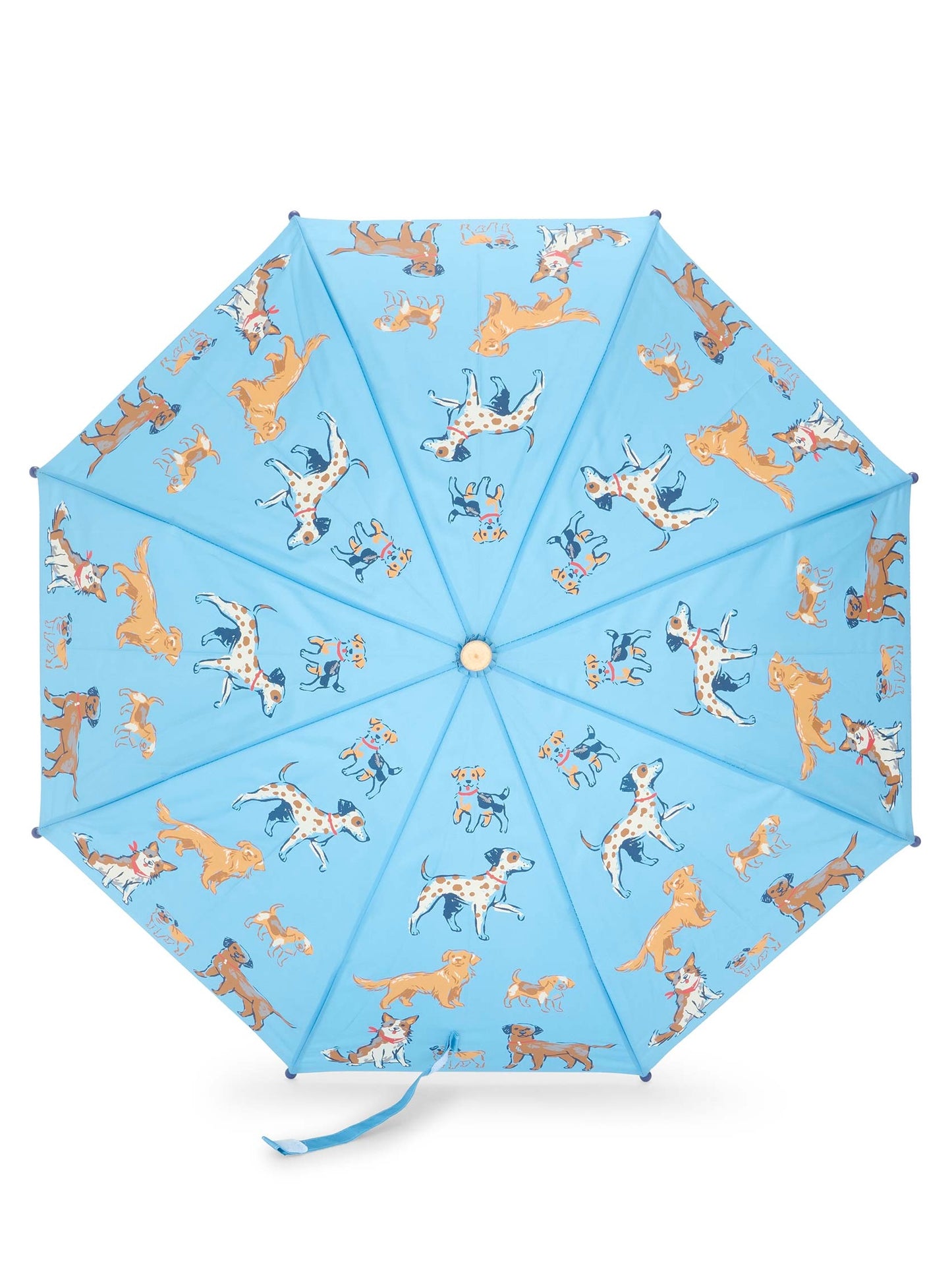 Little Pups Blue Umbrella