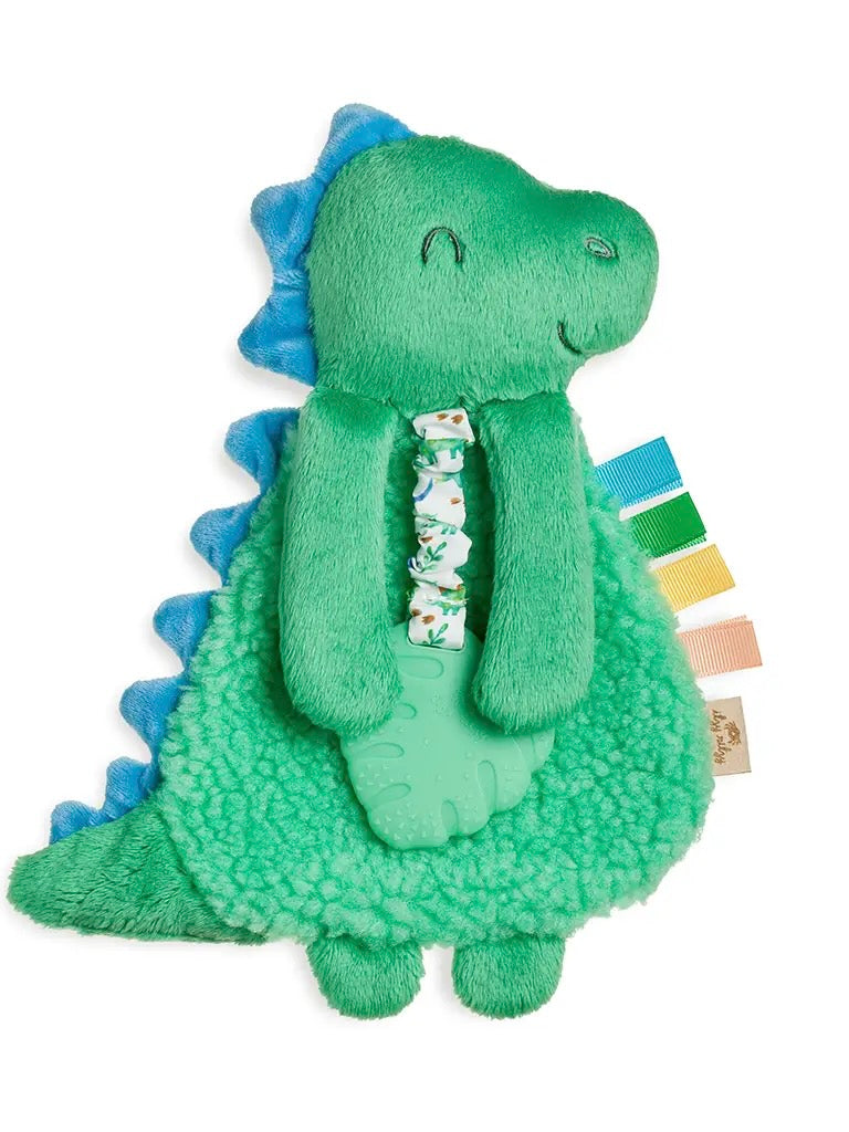 Green Dino Lovey + Teether