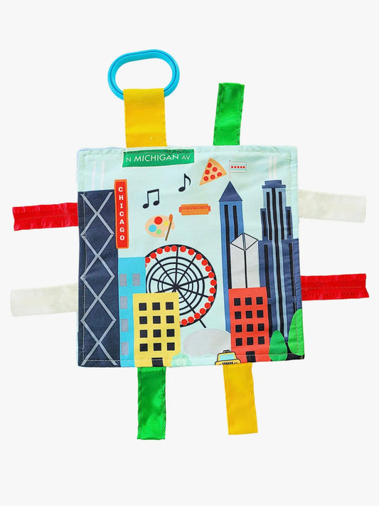 Chicago Crinkle Tag Square