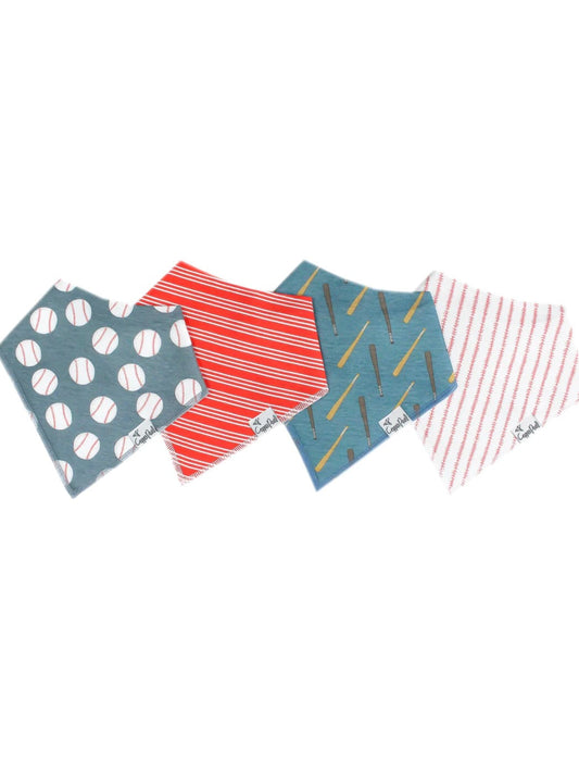 Bandana Bib 4-Pack - Slugger