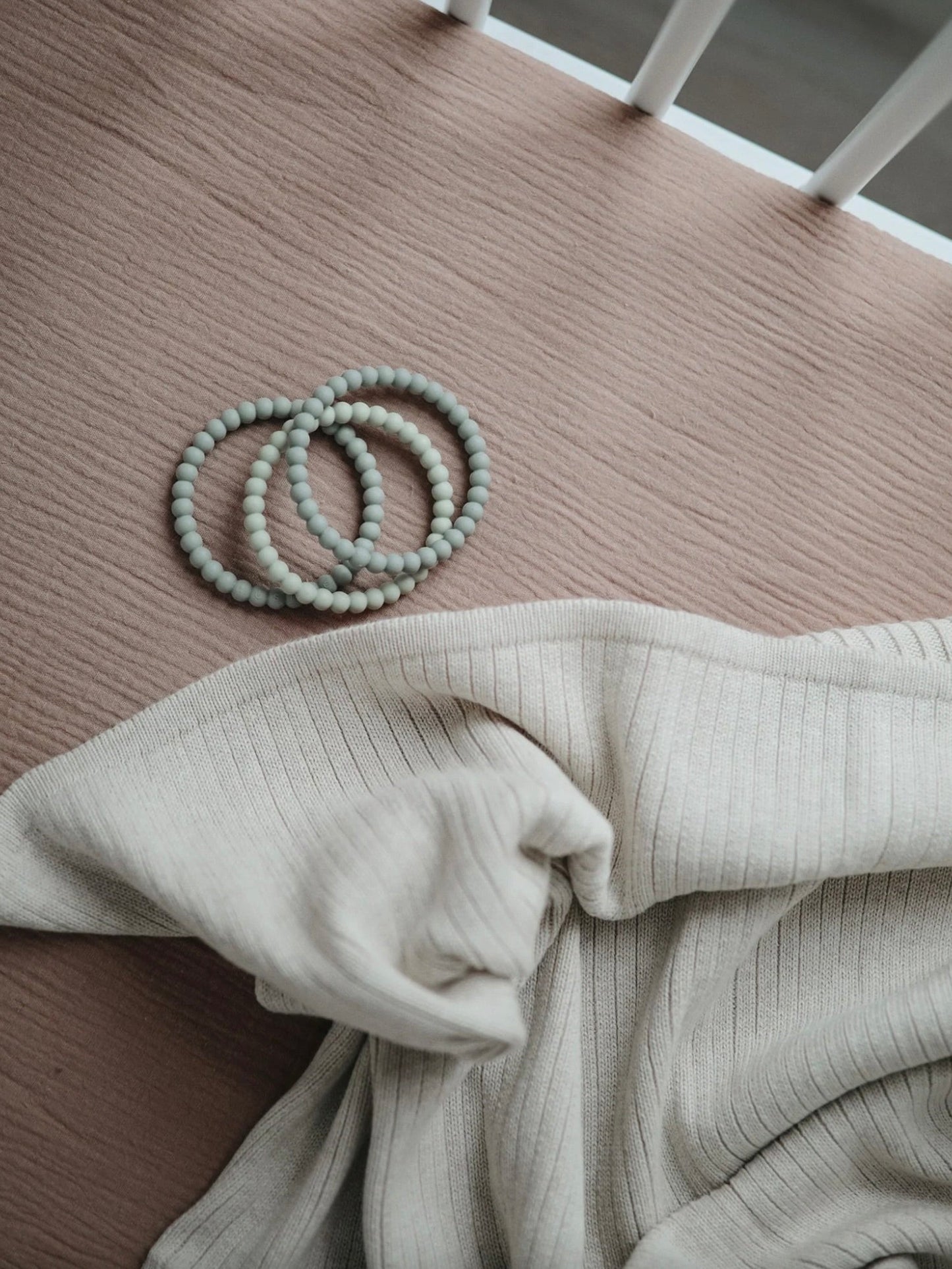 3-Pack Teething Bracelet - Green Tea