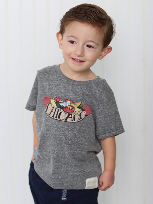 Baby Chicago Hot Dog Tee