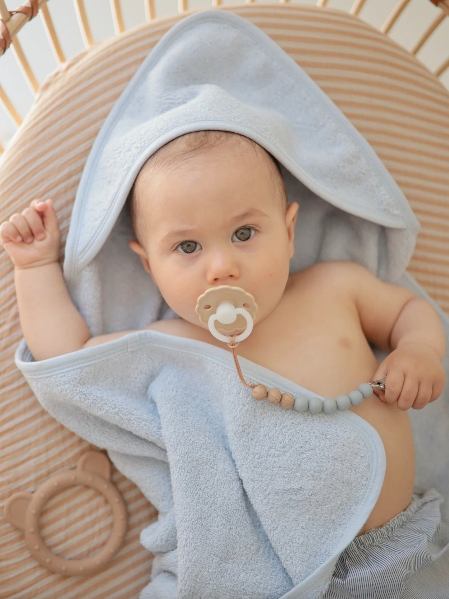 Hooded Towel - Baby Blue