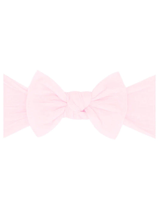 Knot Bow Headband - Pink