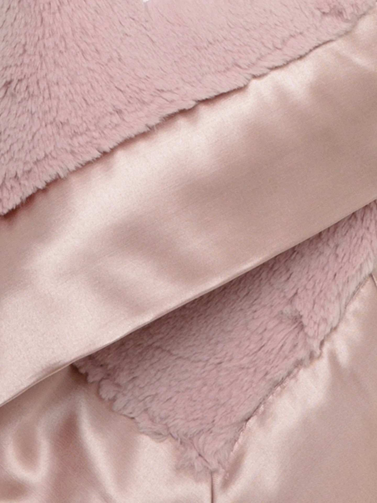 Little Giraffe Luxe Solid Blanky- Dusty Pink